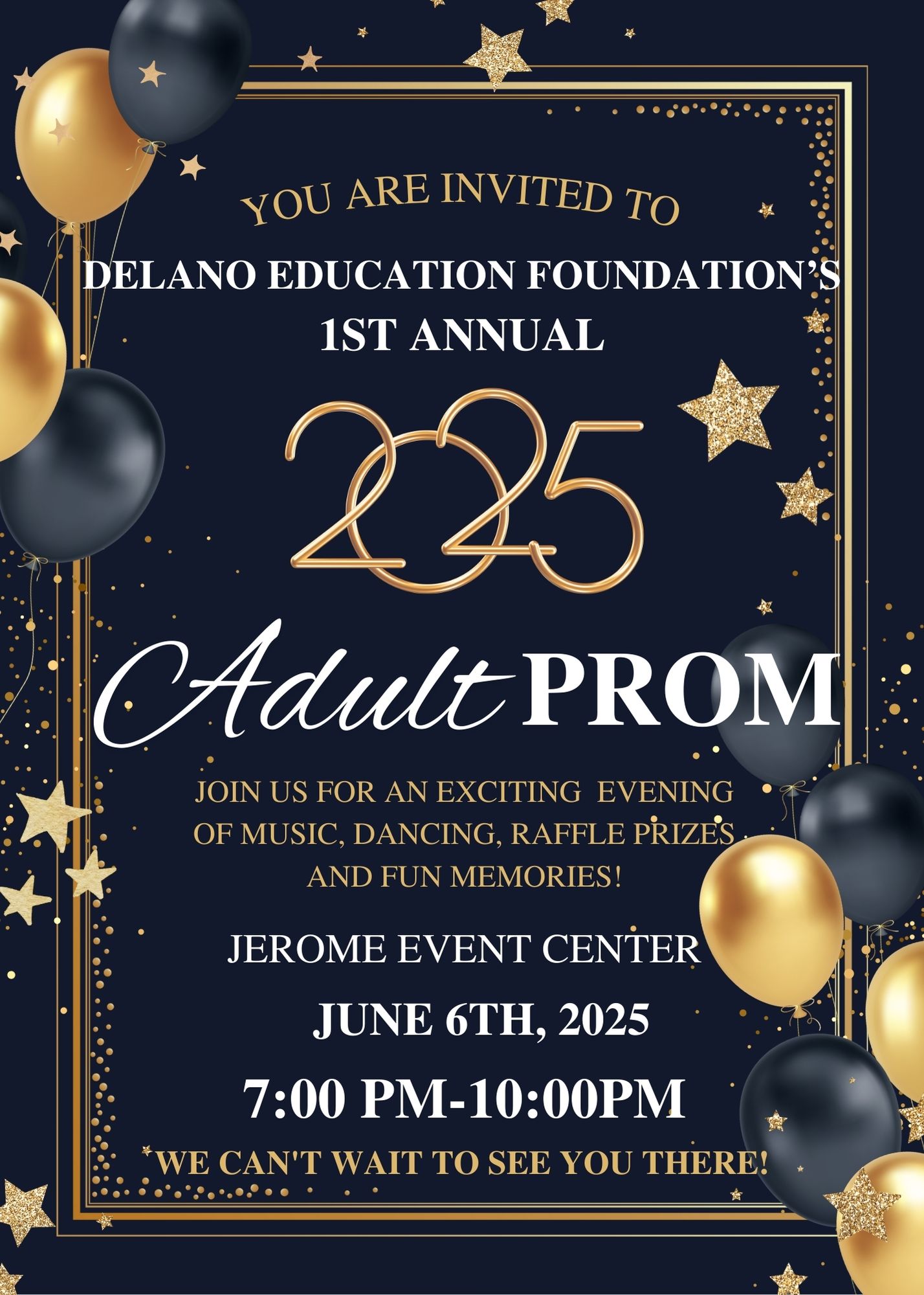 2025 Adult Prom